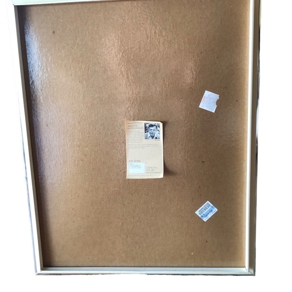 Vintage 70s Photography print by sears artist Art Gore The Tire Swing  1979 - Picture 2 of 4